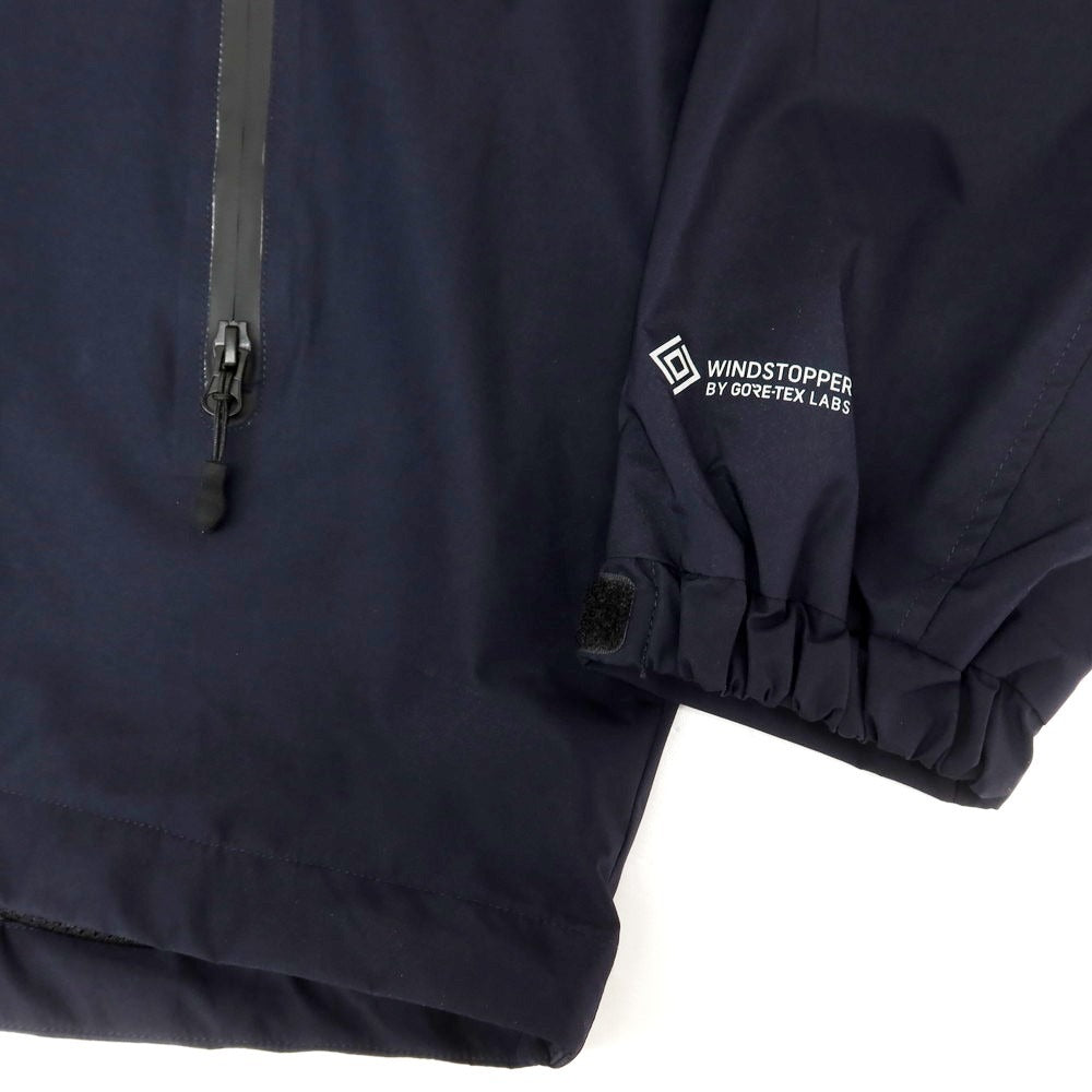 【中古】プラスフェニックス Plus Phenix ゴアウインドストッパー マウンテンパーカー ダークネイビー【サイズL】【 状態ランクB 】【 メンズ 】[EPD]