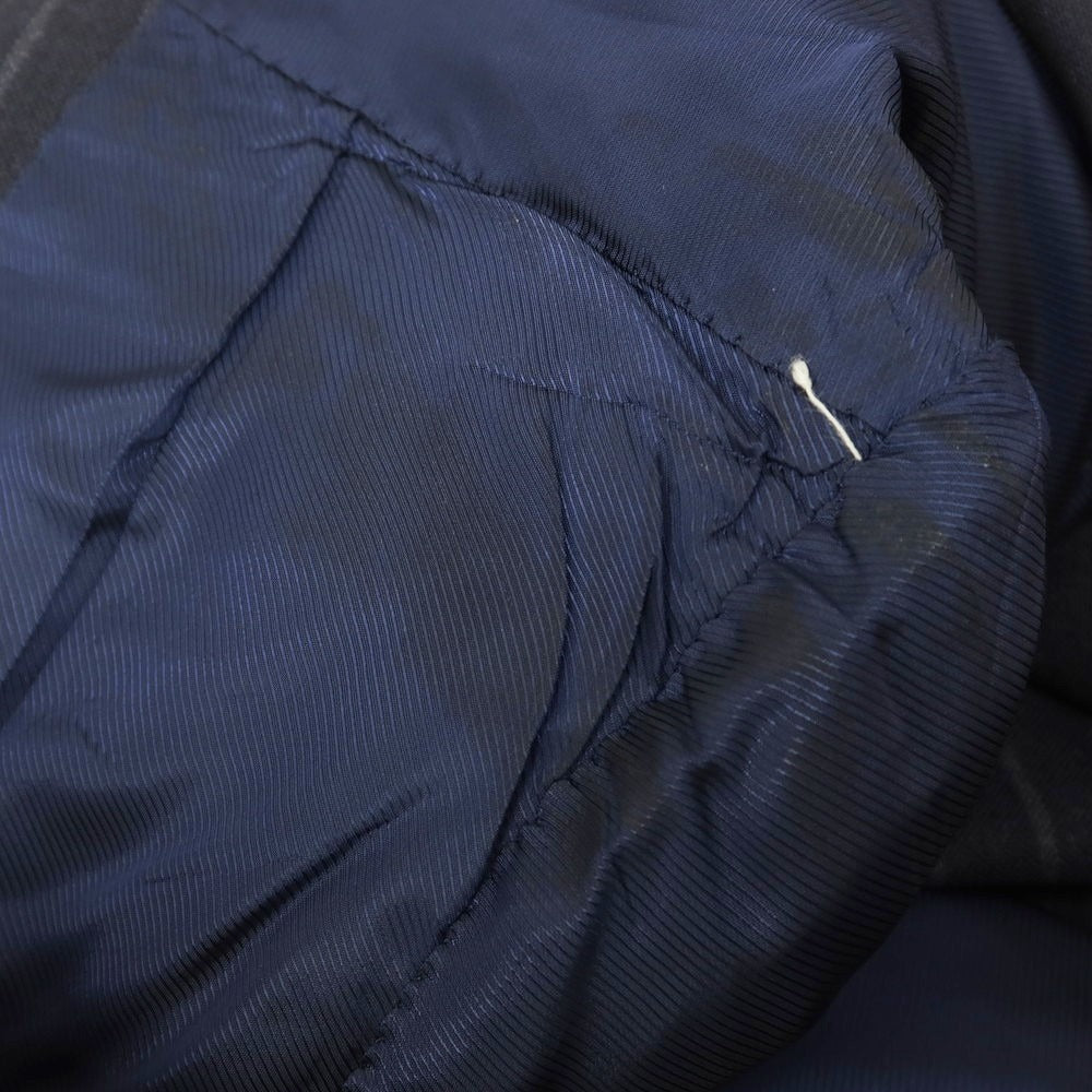 [Used] BEAMS F Summer Wool Striped 3-Button Suit Dark Navy x Gray [90] [Condition Rank C] [Men&