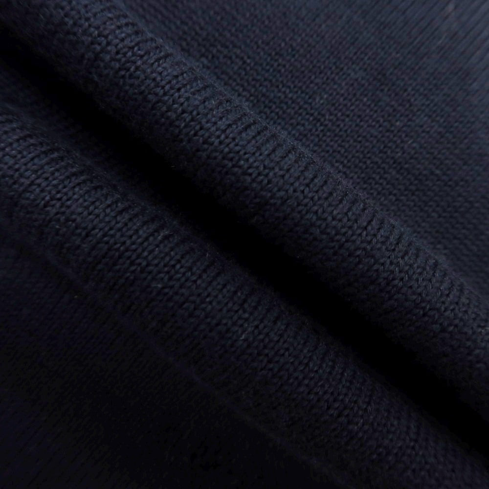 [Used] ESTNATION Cotton Linen Polyester V-neck Pullover Knit Navy [S] [Condition Rank B] [Men&