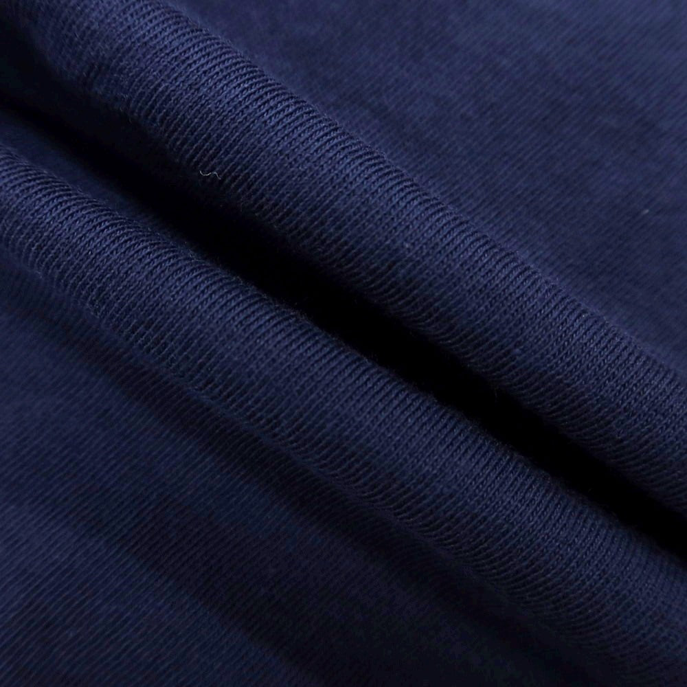 [Used] DtE in California STRASBURGO special order Supima cotton scoop neck short sleeve T-shirt Navy [1] [Condition rank A] [Men&