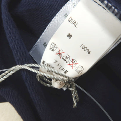 [Used] DtE in California STRASBURGO special order Supima cotton scoop neck short sleeve T-shirt Navy [1] [Condition rank A] [Men&