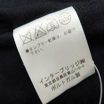 [Used] MAJESTIC FILATURES HOMME Cotton Cashmere Henley Neck Long Sleeve T-Shirt Dark Navy [XS] [Condition Rank B] [Men&