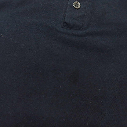 [Used] MAJESTIC FILATURES HOMME Cotton Cashmere Henley Neck Long Sleeve T-Shirt Dark Navy [XS] [Condition Rank B] [Men&
