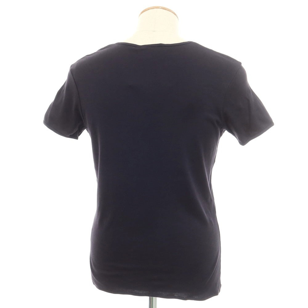 【中古】ザ ホワイト ブリーフス THE WHITE BRIEFS コットン Vネック 半袖Ｔシャツ ブラック【 S 】【 状態ランクB 】【 メンズ 】