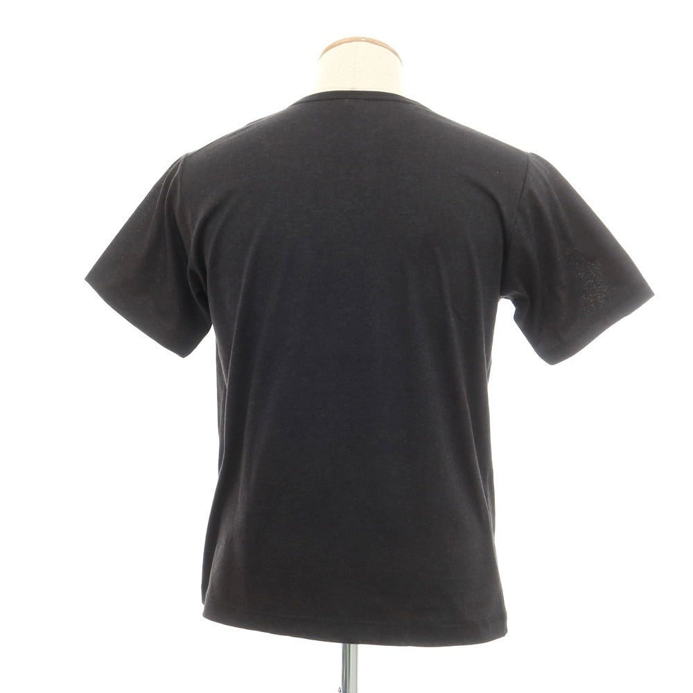 【中古】ジチピ GICIPI コットン クルーネック ポケット 半袖Ｔシャツ チャコール【 3 】【 状態ランクA 】【 メンズ 】 [APD]