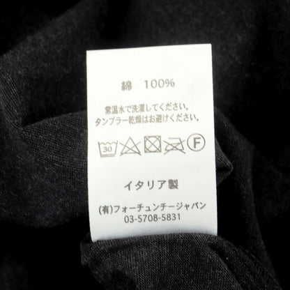 【中古】ジチピ GICIPI コットン クルーネック ポケット 半袖Ｔシャツ チャコール【 3 】【 状態ランクA 】【 メンズ 】 [APD]