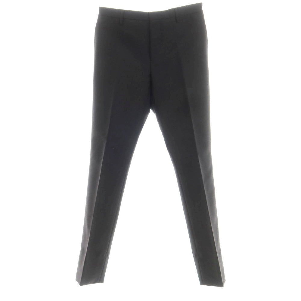 [Used] LANVIN Wool Mohair Dress Slacks Pants Black [44] [Condition Rank B] [Men&