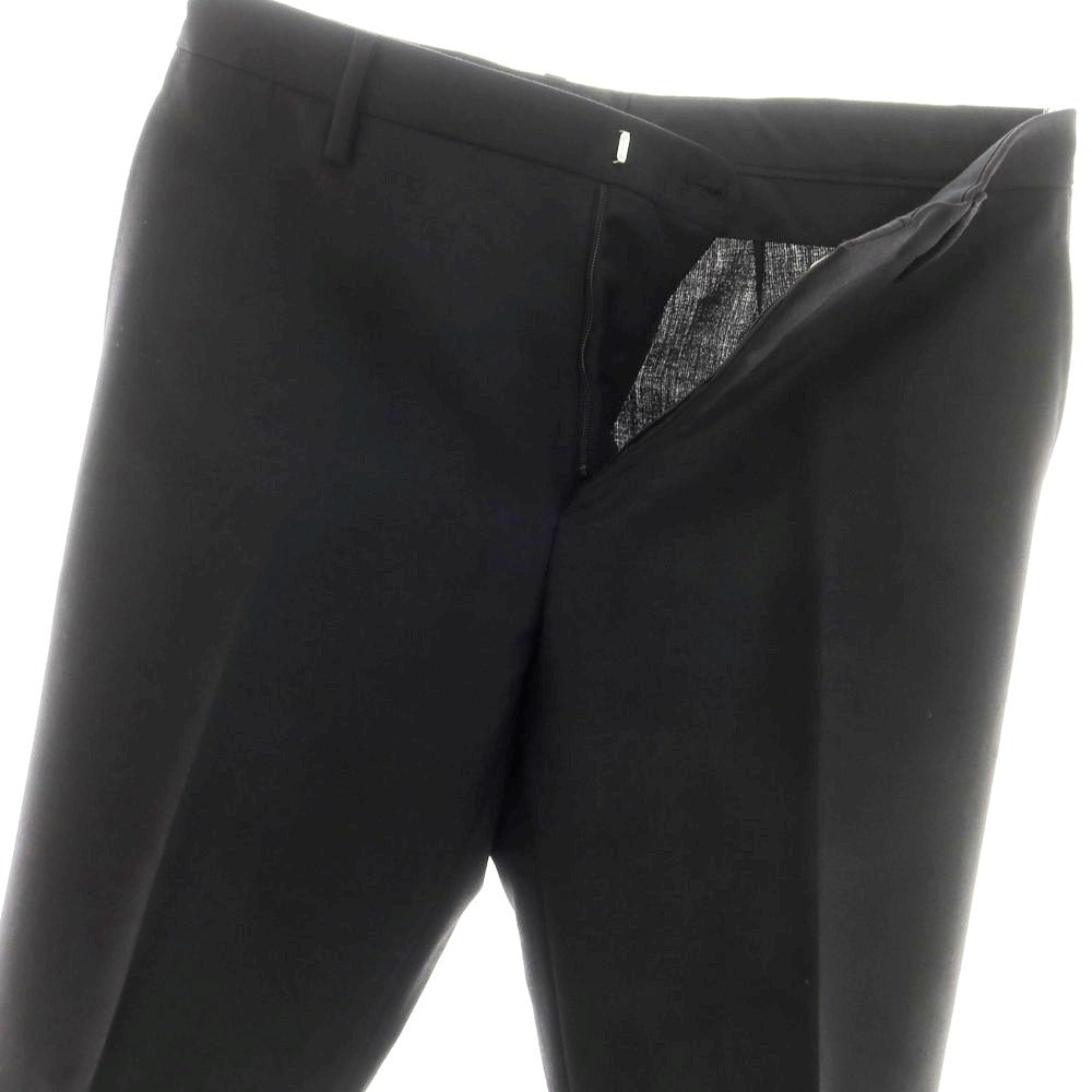 [Used] LANVIN Wool Mohair Dress Slacks Pants Black [44] [Condition Rank B] [Men&