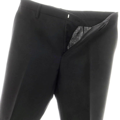 [Used] LANVIN Wool Mohair Dress Slacks Pants Black [44] [Condition Rank B] [Men&