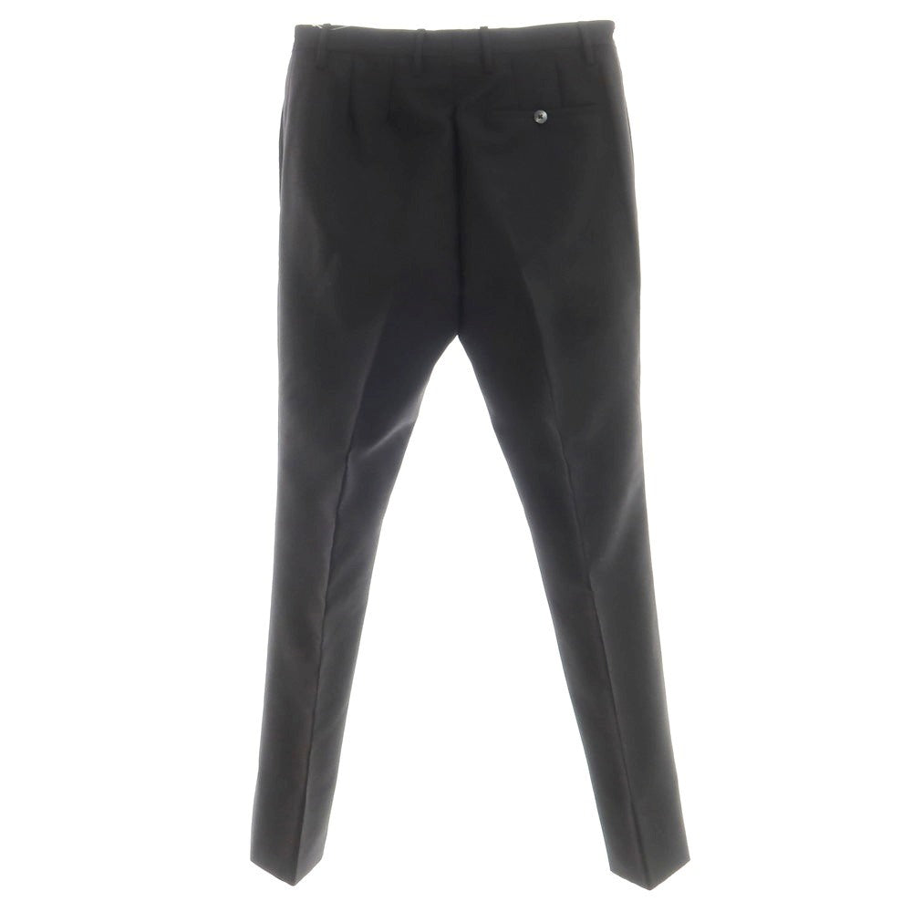 [Used] LANVIN Wool Mohair Dress Slacks Pants Black [44] [Condition Rank B] [Men&