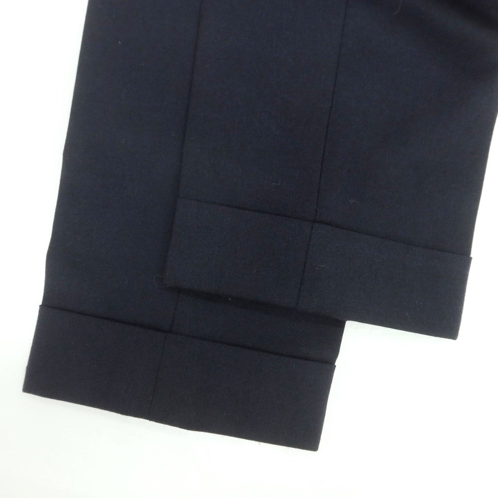 【中古】ピーティーゼロウーノ PT01 ストレッチウールポリエステル ドレススラックスパンツ ネイビー【 46 】【 状態ランクB 】【 メンズ 】