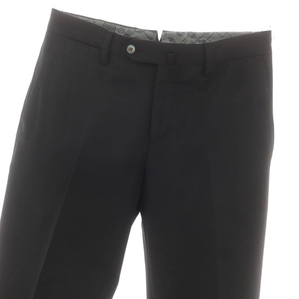 【中古】ピーティーゼロウーノ PT01 ストレッチポリエステルウール ドレススラックスパンツ ブラック【 44 】【 状態ランクB 】【 メンズ 】