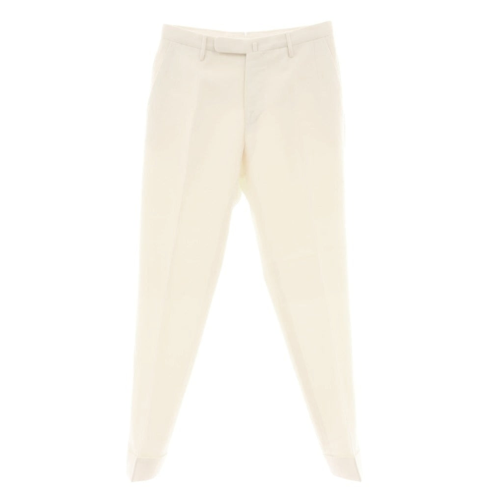 【中古】インコテックス INCOTEX ウール ドレススラックスパンツ アイボリー【 46 】【 状態ランクB 】【 メンズ 】