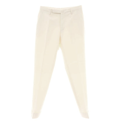 【中古】インコテックス INCOTEX ウール ドレススラックスパンツ アイボリー【 46 】【 状態ランクB 】【 メンズ 】