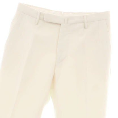 【中古】インコテックス INCOTEX ウール ドレススラックスパンツ アイボリー【 46 】【 状態ランクB 】【 メンズ 】