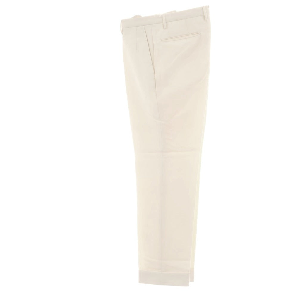 【中古】インコテックス INCOTEX ウール ドレススラックスパンツ アイボリー【 46 】【 状態ランクB 】【 メンズ 】