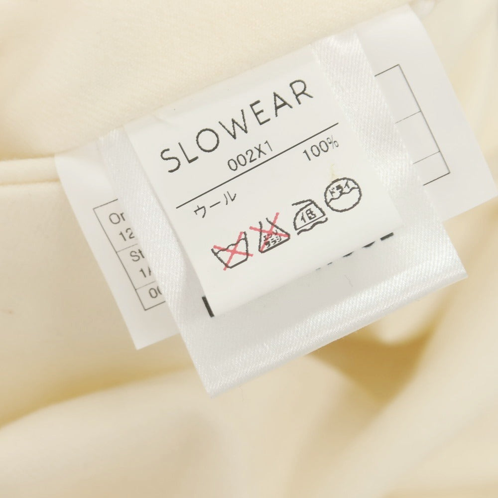 【中古】インコテックス INCOTEX ウール ドレススラックスパンツ アイボリー【 46 】【 状態ランクB 】【 メンズ 】