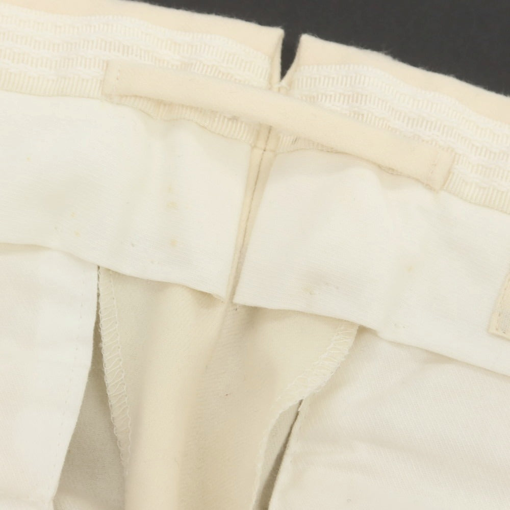 【中古】インコテックス INCOTEX ウール ドレススラックスパンツ アイボリー【 46 】【 状態ランクB 】【 メンズ 】