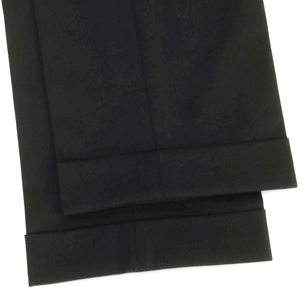 [Used] ENTRE AMIS Stretch Wool Polyester Dress Slacks Pants Black [30] [Condition Rank B] [Men&