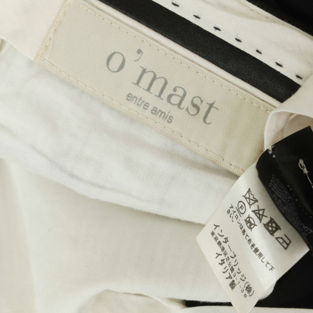 [Used] ENTRE AMIS Stretch Wool Polyester Dress Slacks Pants Black [30] [Condition Rank B] [Men&