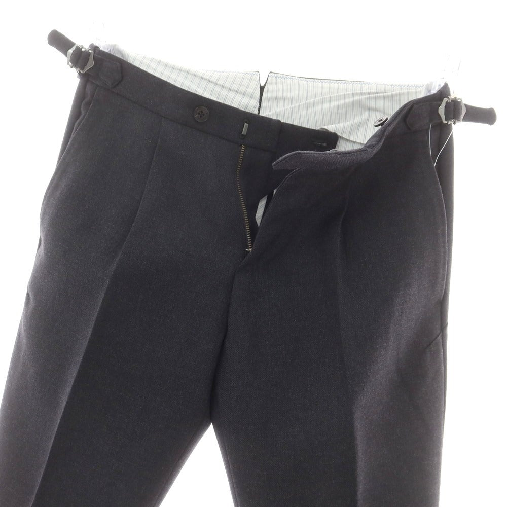 【中古】セラードアー CellarDoor ウール ドレススラックスパンツ ダークグレー【 46 】【 状態ランクB 】【 メンズ 】