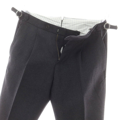 【中古】セラードアー CellarDoor ウール ドレススラックスパンツ ダークグレー【 46 】【 状態ランクB 】【 メンズ 】