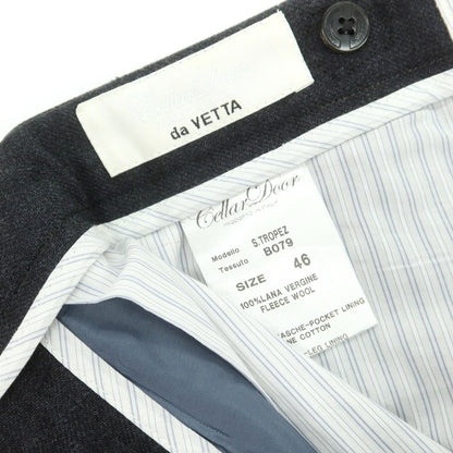 【中古】セラードアー CellarDoor ウール ドレススラックスパンツ ダークグレー【 46 】【 状態ランクB 】【 メンズ 】