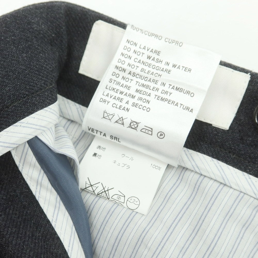 【中古】セラードアー CellarDoor ウール ドレススラックスパンツ ダークグレー【 46 】【 状態ランクB 】【 メンズ 】