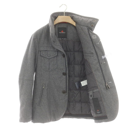 【中古】ピューテリー PEUTEREY ウールナイロン ダウンジャケット グレー【 44 】【 状態ランクB 】【 メンズ 】