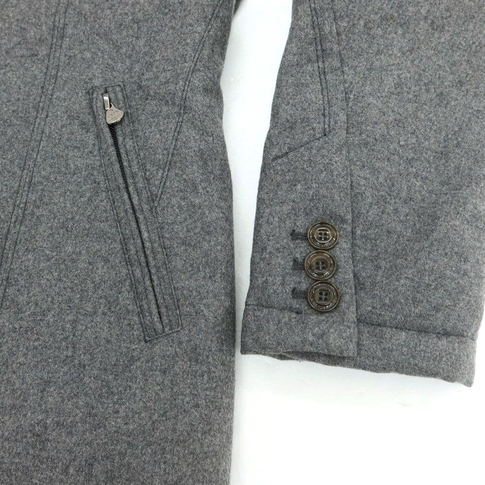 【中古】ピューテリー PEUTEREY ウールナイロン ダウンジャケット グレー【サイズ44】【 状態ランクB 】【 メンズ 】 [DPD]