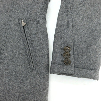 【中古】ピューテリー PEUTEREY ウールナイロン ダウンジャケット グレー【 44 】【 状態ランクB 】【 メンズ 】