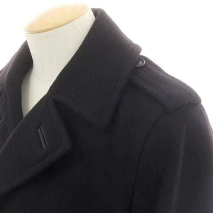 【中古】コーチ COACH ウールナイロン ピーコート ブラック【 XS 】【 状態ランクB 】【 メンズ 】