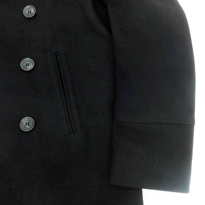 【中古】コーチ COACH ウールナイロン ピーコート ブラック【 XS 】【 状態ランクB 】【 メンズ 】