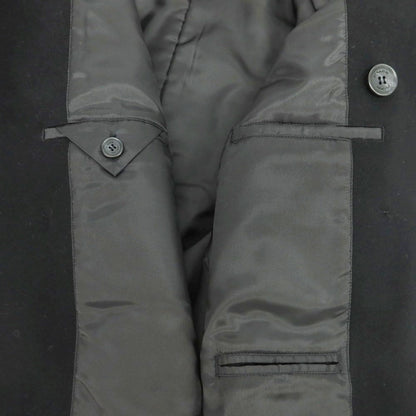 【中古】コーチ COACH ウールナイロン ピーコート ブラック【 XS 】【 状態ランクB 】【 メンズ 】