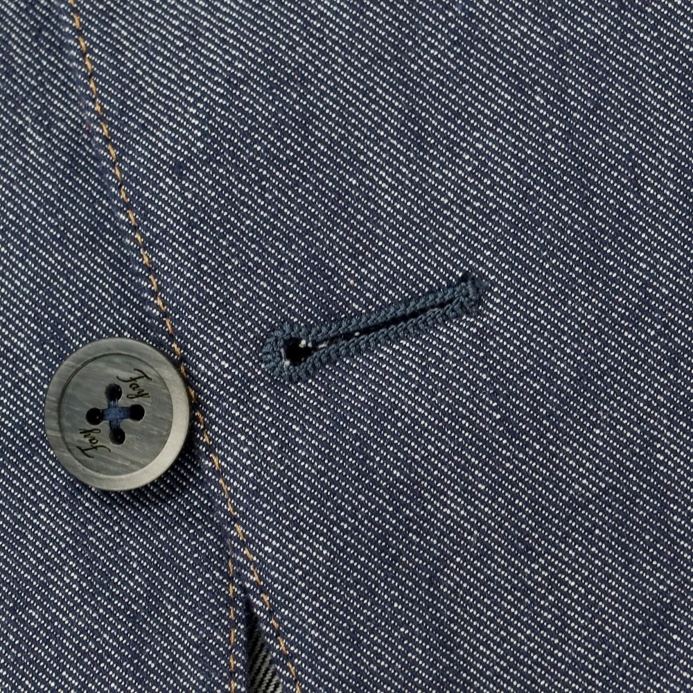 [Used] FAY denim casual jacket, navy [44] [Condition rank C] [Men&