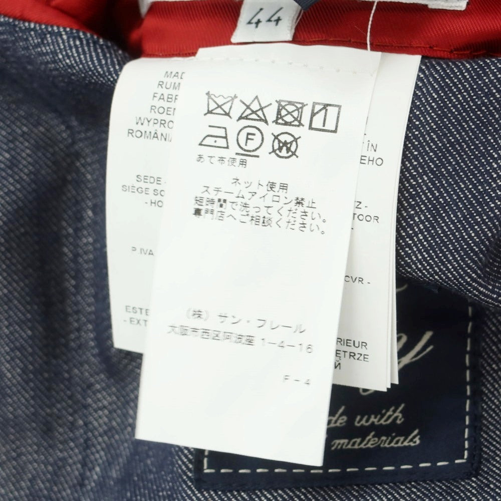 [Used] FAY denim casual jacket, navy [44] [Condition rank C] [Men&