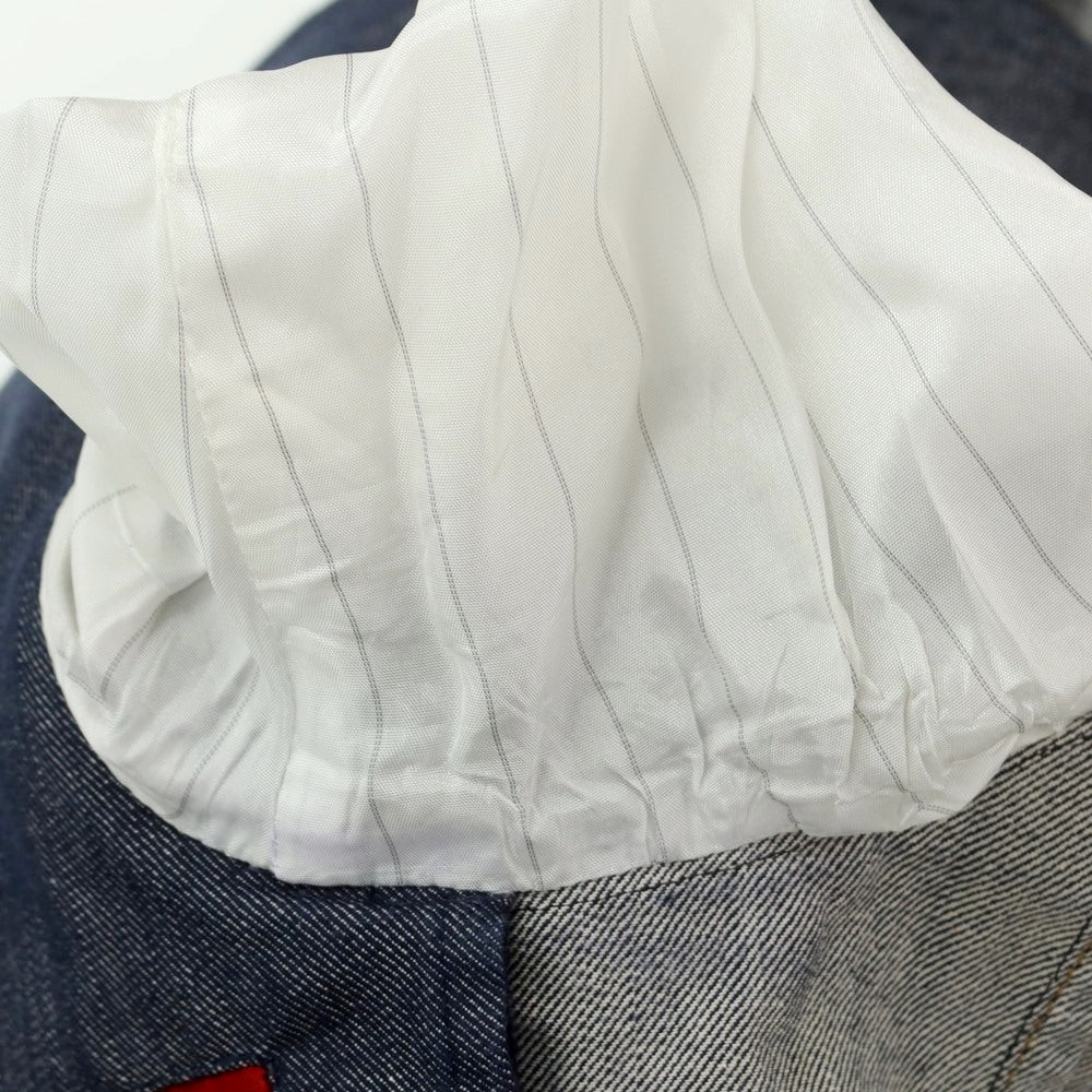 [Used] FAY denim casual jacket, navy [44] [Condition rank C] [Men&