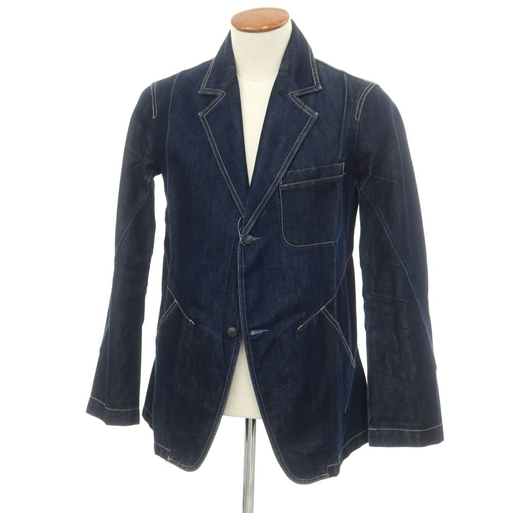 [Used] MARITHE + FRANCOIS GIRBAUD denim casual jacket, navy [M] [Condition: C] [Men&