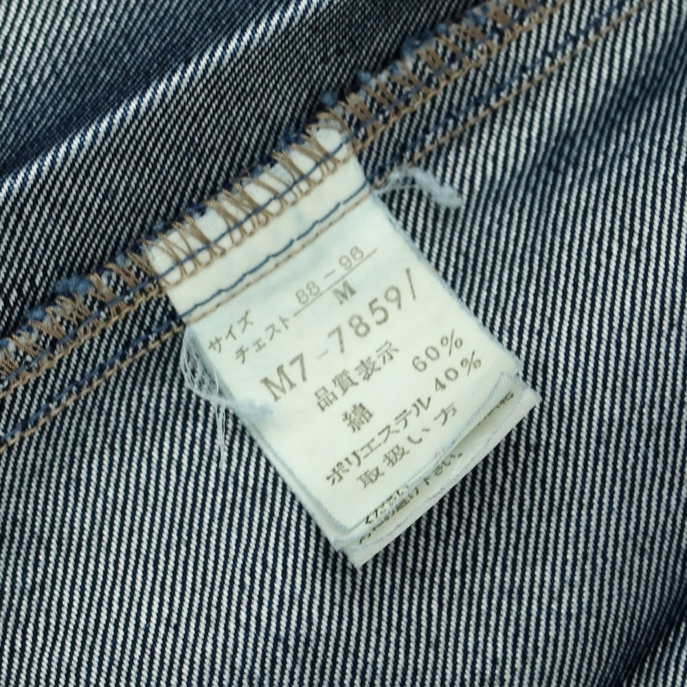 [Used] MARITHE + FRANCOIS GIRBAUD denim casual jacket, navy [M] [Condition: C] [Men&