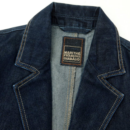 [Used] MARITHE + FRANCOIS GIRBAUD denim casual jacket, navy [M] [Condition: C] [Men&