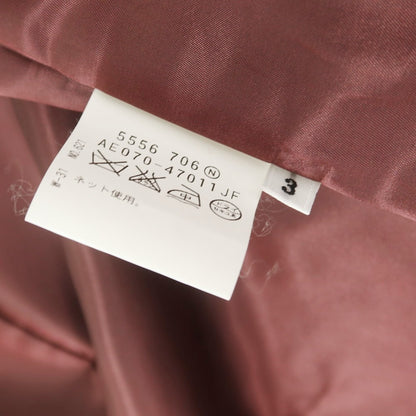 [Used] TAKEO KIKUCHI Wool Gilet Vest Dark Navy x Bordeaux [3] [Condition Rank A] [Men&