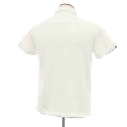 [Used] Fred Perry FRED PERRY Cotton Polyester Pique Button-down Short Sleeve Polo Shirt White [M] [Condition Rank B] [Men&