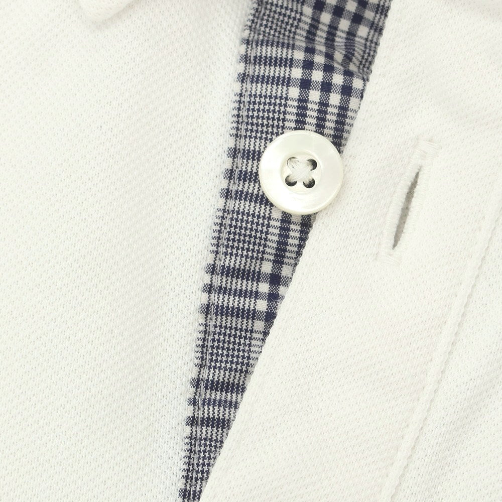 [Used] Fred Perry FRED PERRY Cotton Polyester Pique Button-down Short Sleeve Polo Shirt White [M] [Condition Rank B] [Men&