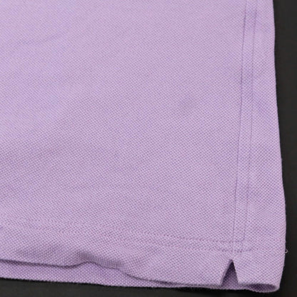 [Used] ORIAN Cotton Pique Short Sleeve Polo Shirt Lavender [S] [Condition Rank C] [Men&
