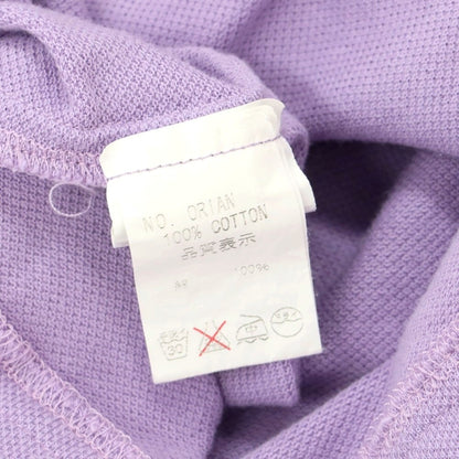 [Used] ORIAN Cotton Pique Short Sleeve Polo Shirt Lavender [S] [Condition Rank C] [Men&