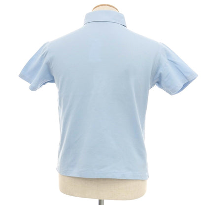 [Used] ORIAN Cotton Pique Short Sleeve Polo Shirt Light Blue [S] [Condition Rank B] [Men&