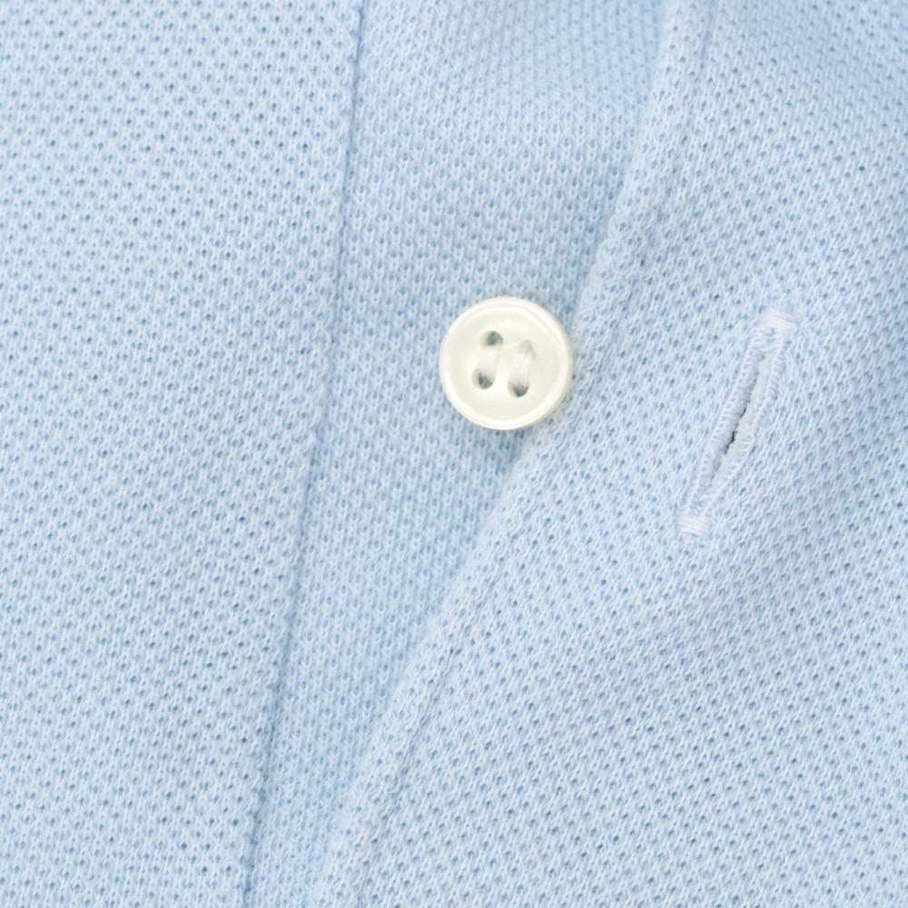 [Used] ORIAN Cotton Pique Short Sleeve Polo Shirt Light Blue [S] [Condition Rank B] [Men&