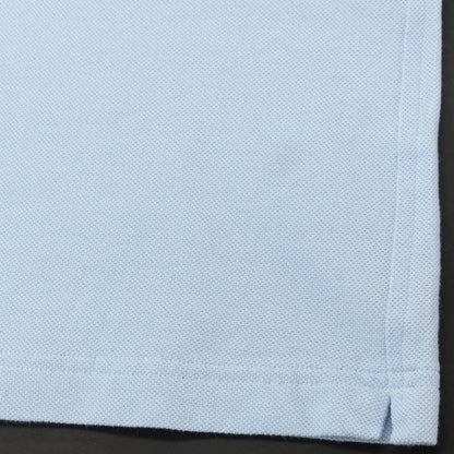 [Used] ORIAN Cotton Pique Short Sleeve Polo Shirt Light Blue [S] [Condition Rank B] [Men&