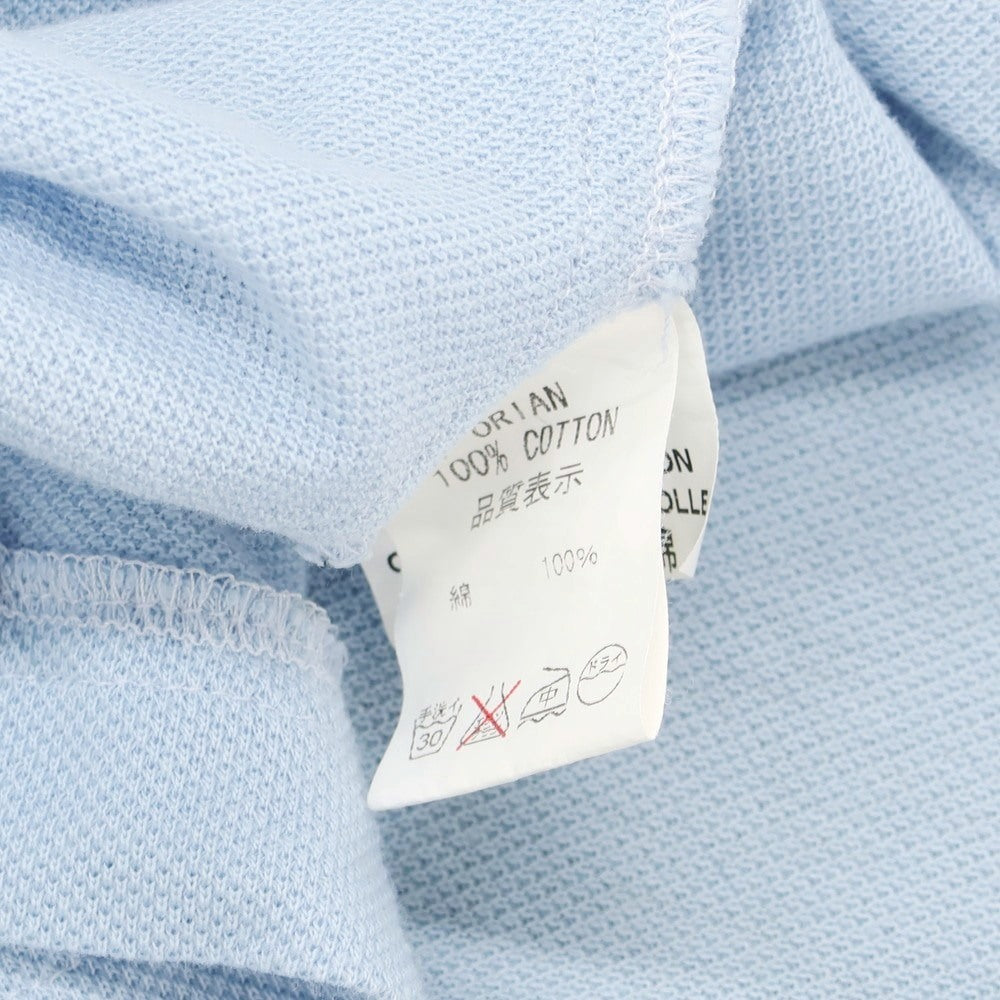 [Used] ORIAN Cotton Pique Short Sleeve Polo Shirt Light Blue [S] [Condition Rank B] [Men&