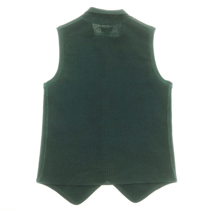 【中古】ラルディーニ LARDINI ウール ニットベスト ダークグリーン【 46 】【 状態ランクB 】【 メンズ 】